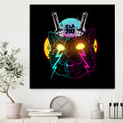 Cyber Cat by Tri Haryadi on GIANT ART - black digital drawing