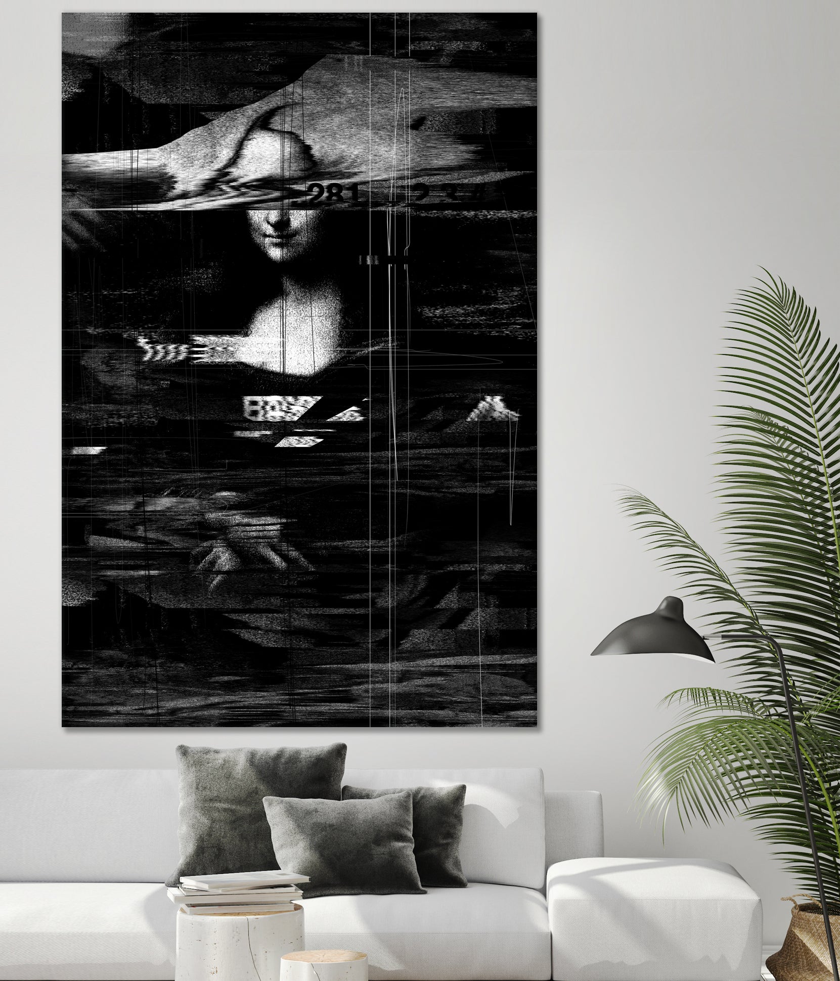 Mona Lisa by Francis Mi Oza on GIANT ART - black photo manipulation