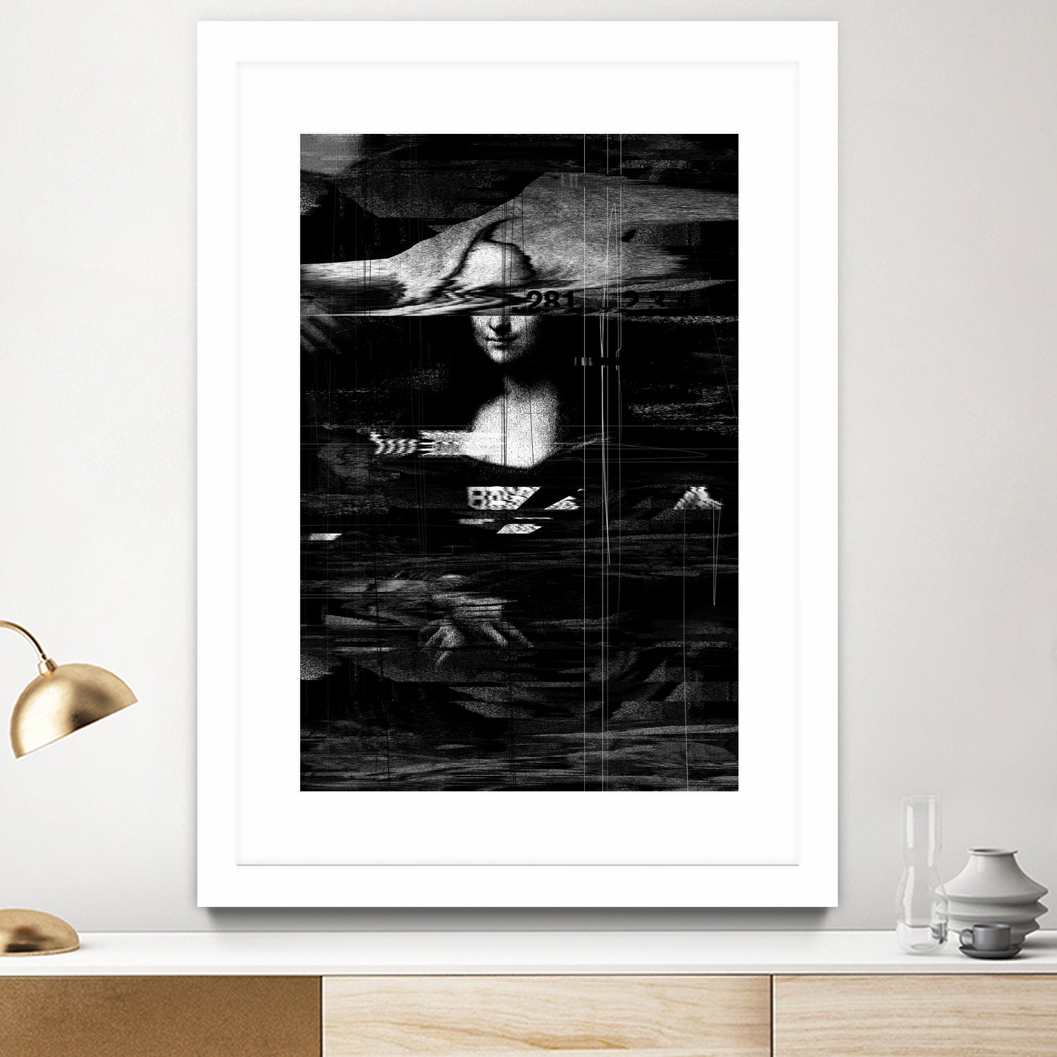 Mona Lisa by Francis Mi Oza on GIANT ART - black photo manipulation