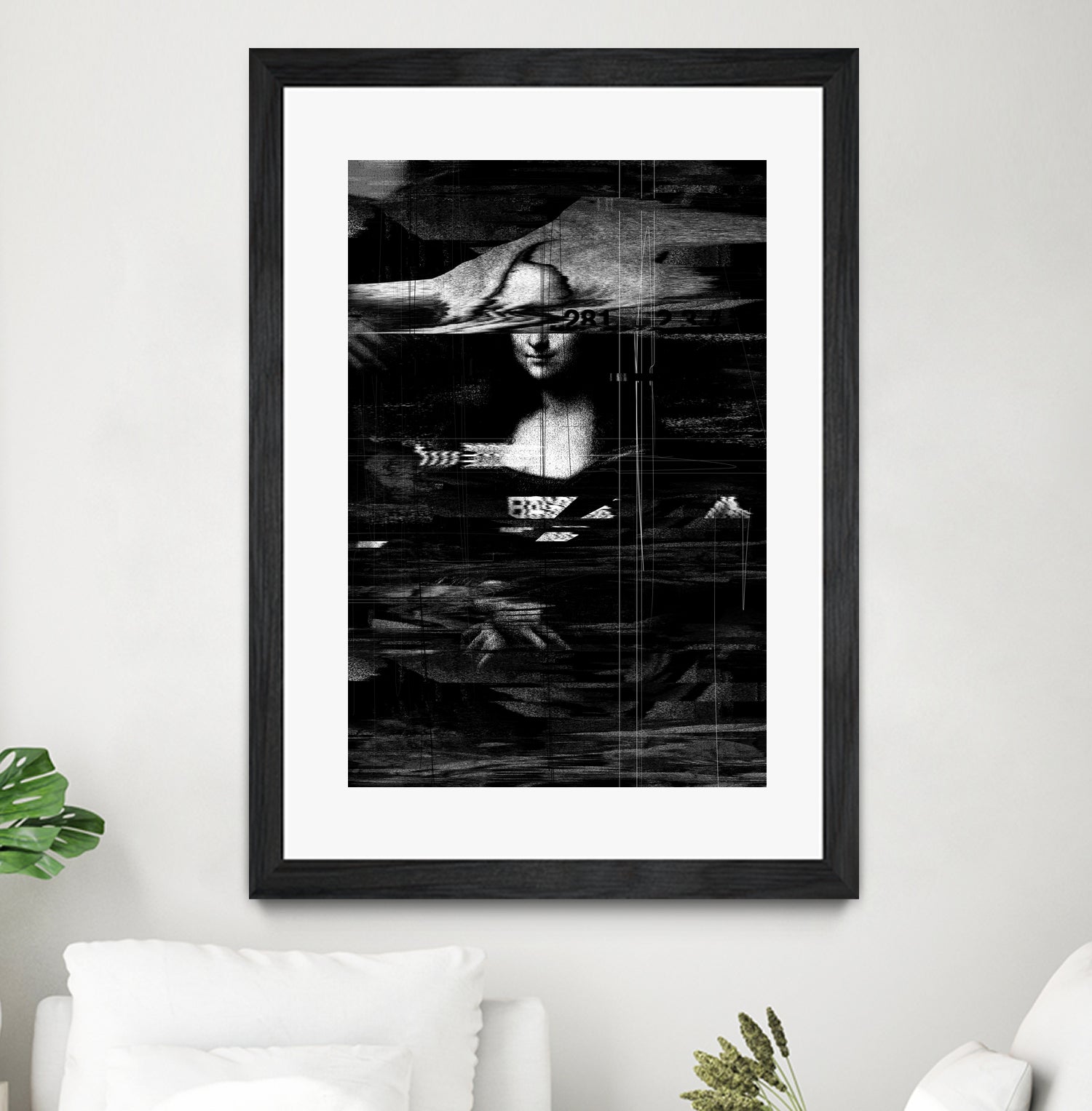 Mona Lisa by Francis Mi Oza on GIANT ART - black photo manipulation