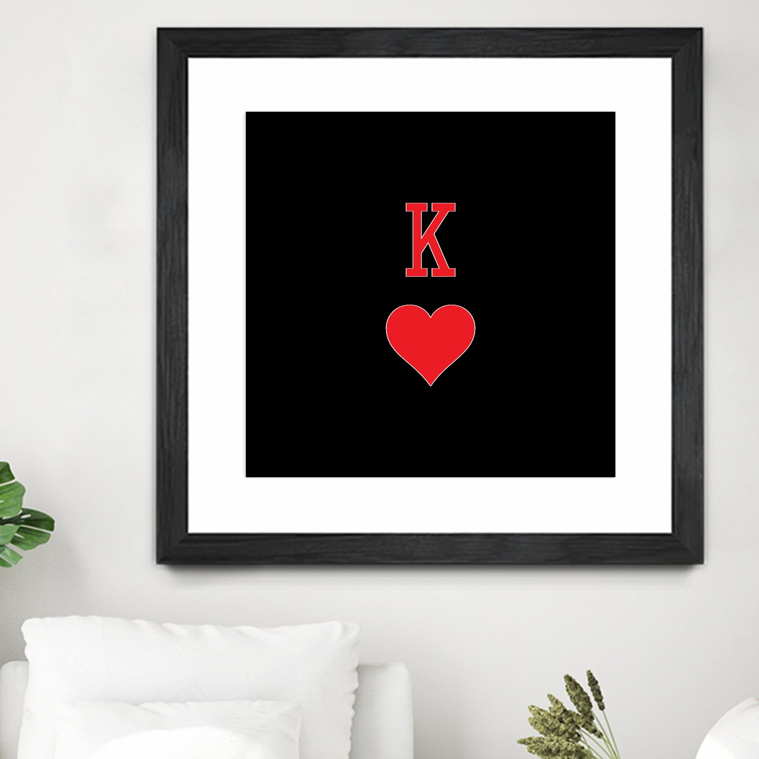 KING OF HEARTS by Alexander Tonetti on GIANT ART - red digital drawing