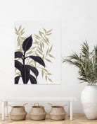 Bontanical 05 by Christina Shek on GIANT ART - black digital painting