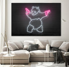 Panda by Octavian Mihai Mielu on GIANT ART - white 3d art