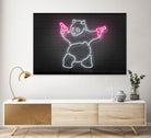 Panda by Octavian Mihai Mielu on GIANT ART - white 3d art
