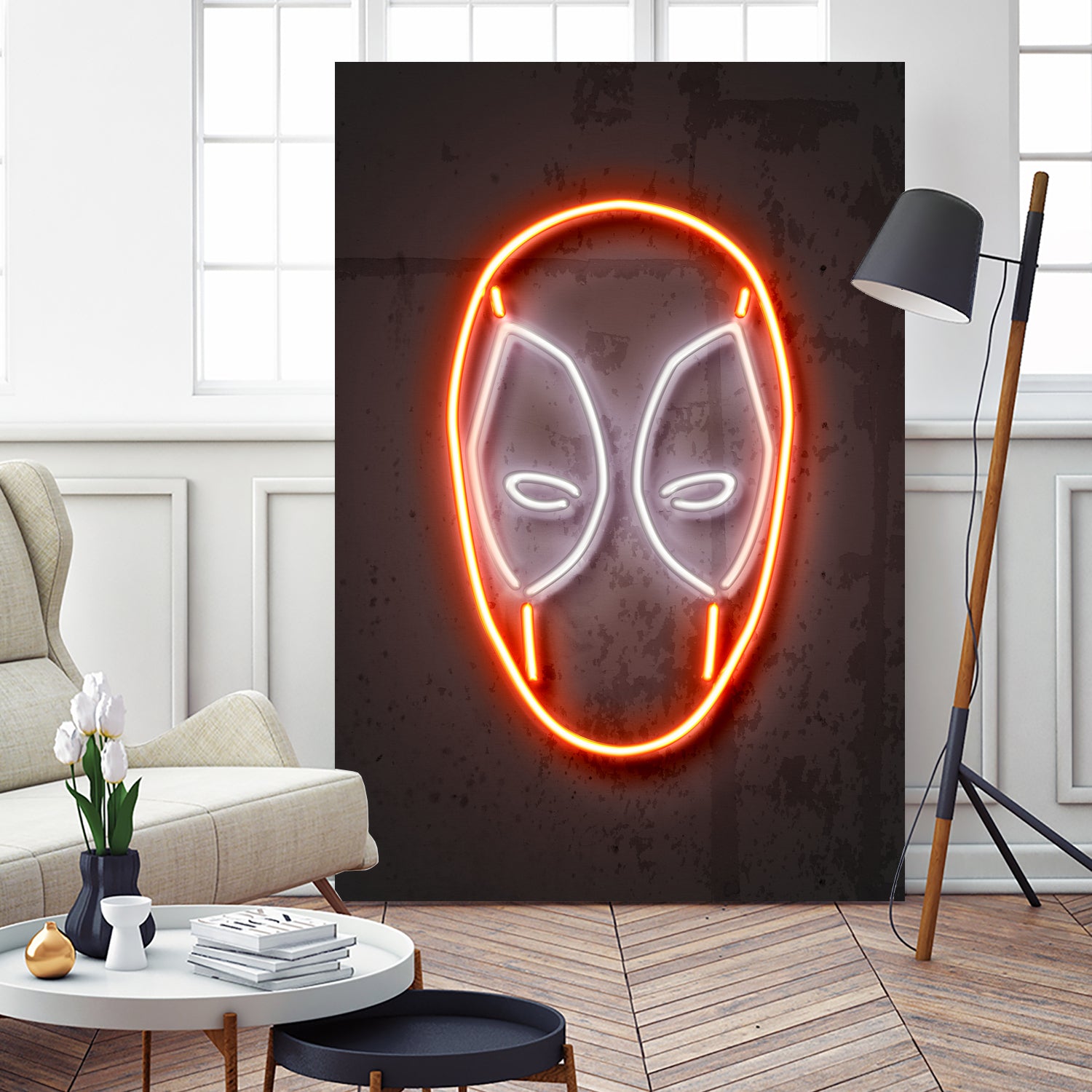 Deadpool by Octavian Mihai Mielu on GIANT ART - red 3d art