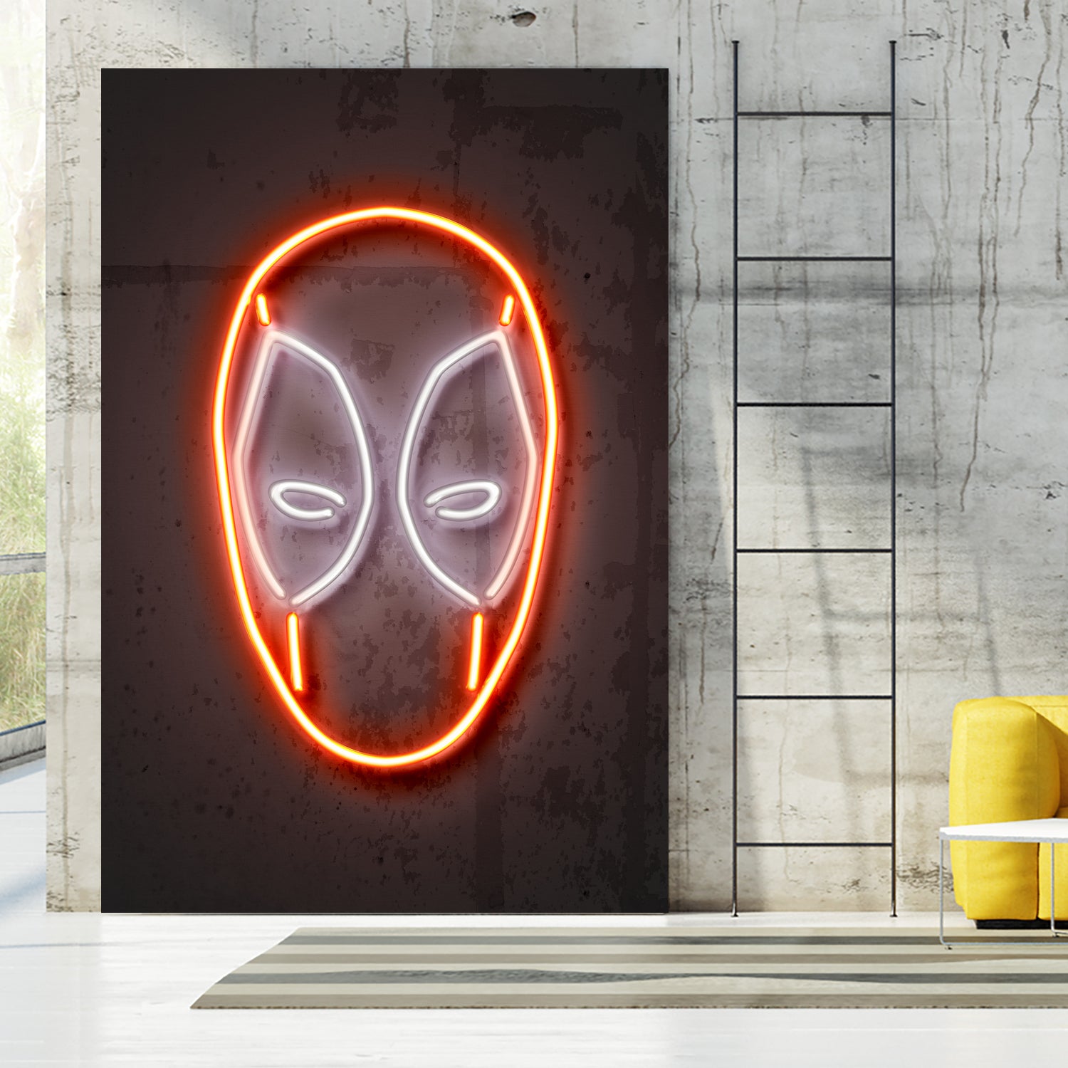 Deadpool by Octavian Mihai Mielu on GIANT ART - red 3d art