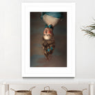 Upside Down Girl by Jonas Loose on GIANT ART - blue photo manipulation