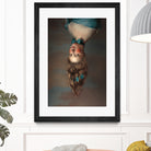 Upside Down Girl by Jonas Loose on GIANT ART - blue photo manipulation