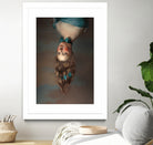 Upside Down Girl by Jonas Loose on GIANT ART - blue photo manipulation