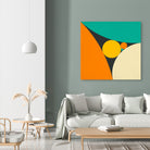 COXETER by Jazzberry Blue on GIANT ART - orange vector illustration