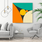 COXETER by Jazzberry Blue on GIANT ART - orange vector illustration