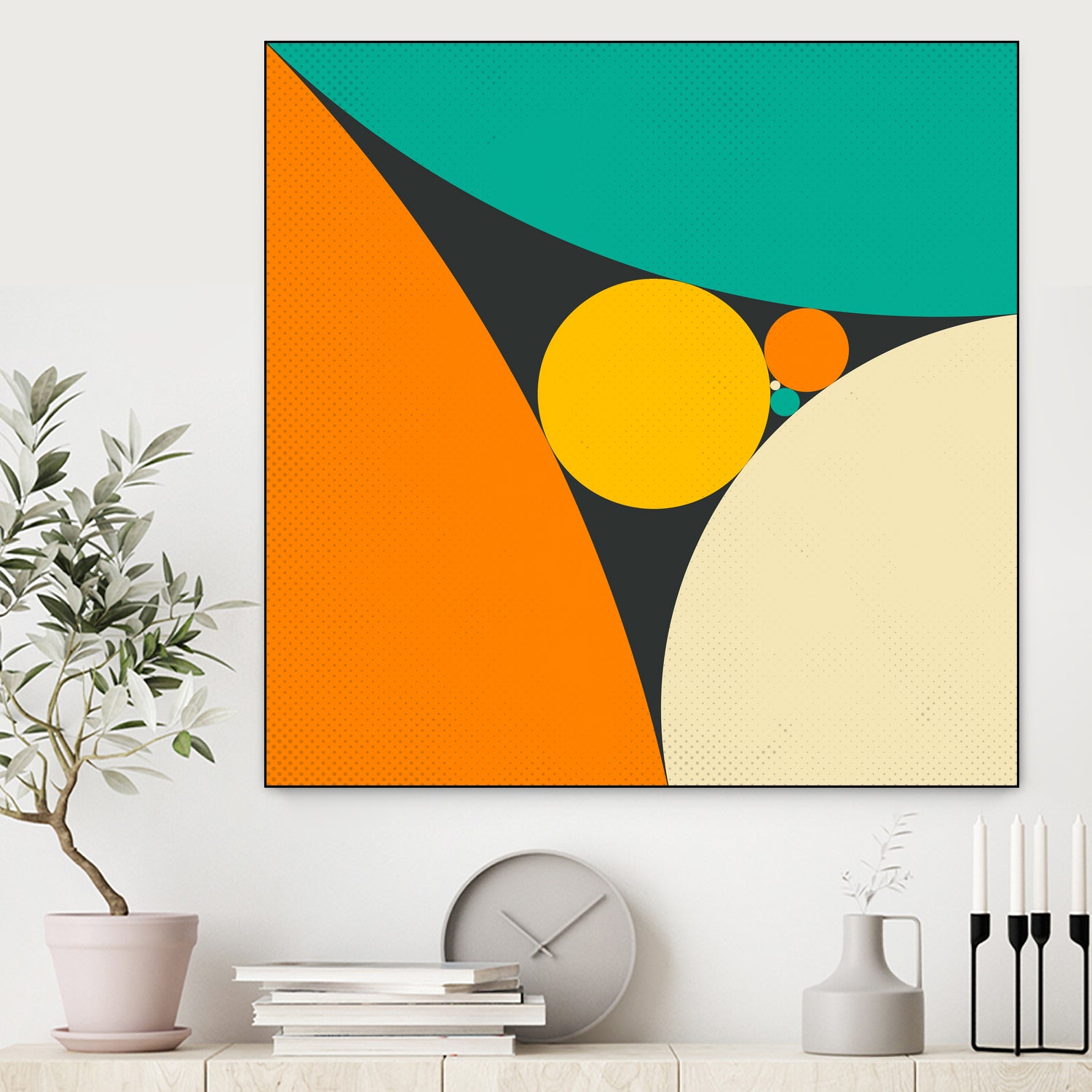 COXETER by Jazzberry Blue on GIANT ART - orange vector illustration