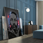 Kendrick Lamar by Octavian Mihai Mielu on GIANT ART - gray digital painting