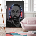 Kendrick Lamar by Octavian Mihai Mielu on GIANT ART - gray digital painting