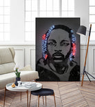 Kendrick Lamar by Octavian Mihai Mielu on GIANT ART - gray digital painting