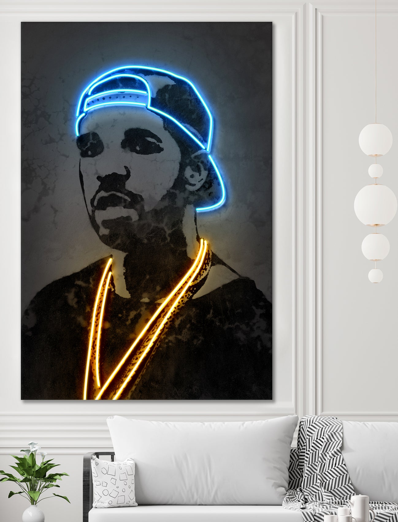 Drake by Octavian Mihai Mielu on GIANT ART - blue digital painting