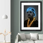 Drake by Octavian Mihai Mielu on GIANT ART - blue digital painting