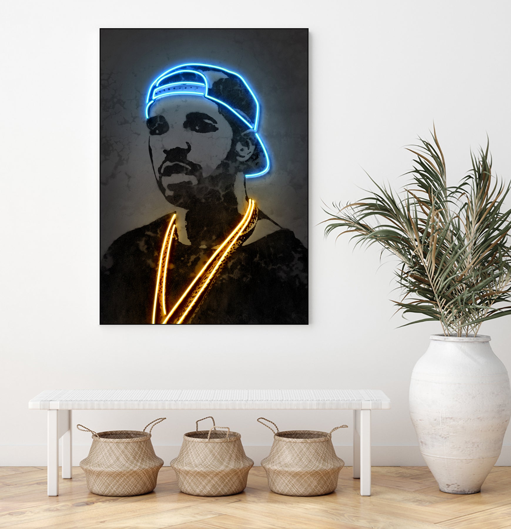 Drake by Octavian Mihai Mielu on GIANT ART - blue digital painting