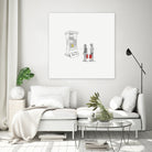 Subterranean Homesick Blues by Jason Ratliff on GIANT ART - white digital painting