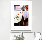 beetle vw by Roxane Barré on GIANT ART - fuchsia photo illustration