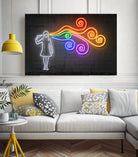 The dark side of mind by Octavian Mihai Mielu on GIANT ART - orange 3d art