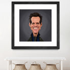 Jim Carrey by Rob Snow on GIANT ART - brown digital painting