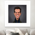 Jim Carrey by Rob Snow on GIANT ART - brown digital painting