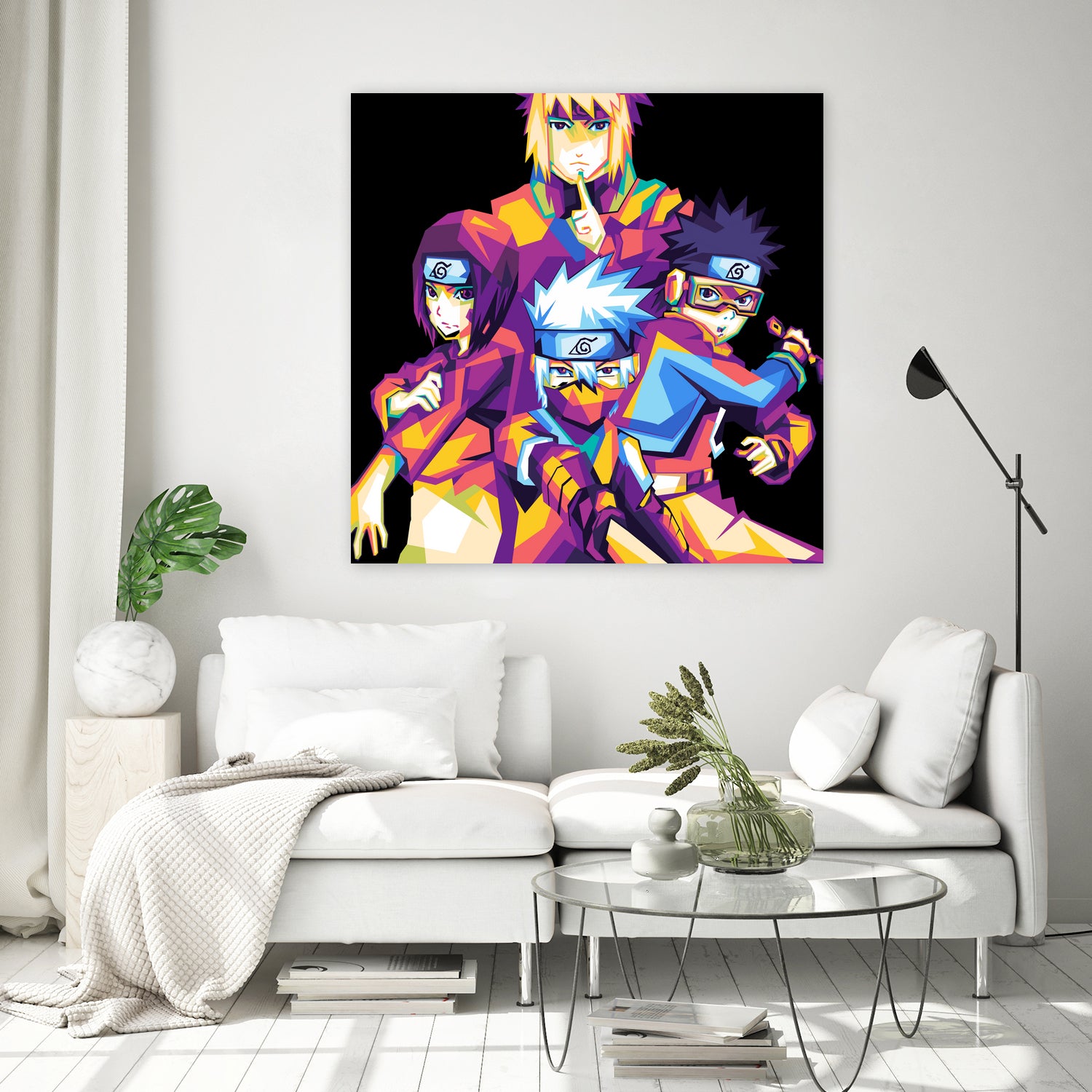 kakashi tim by saidi say on GIANT ART - black digital painting