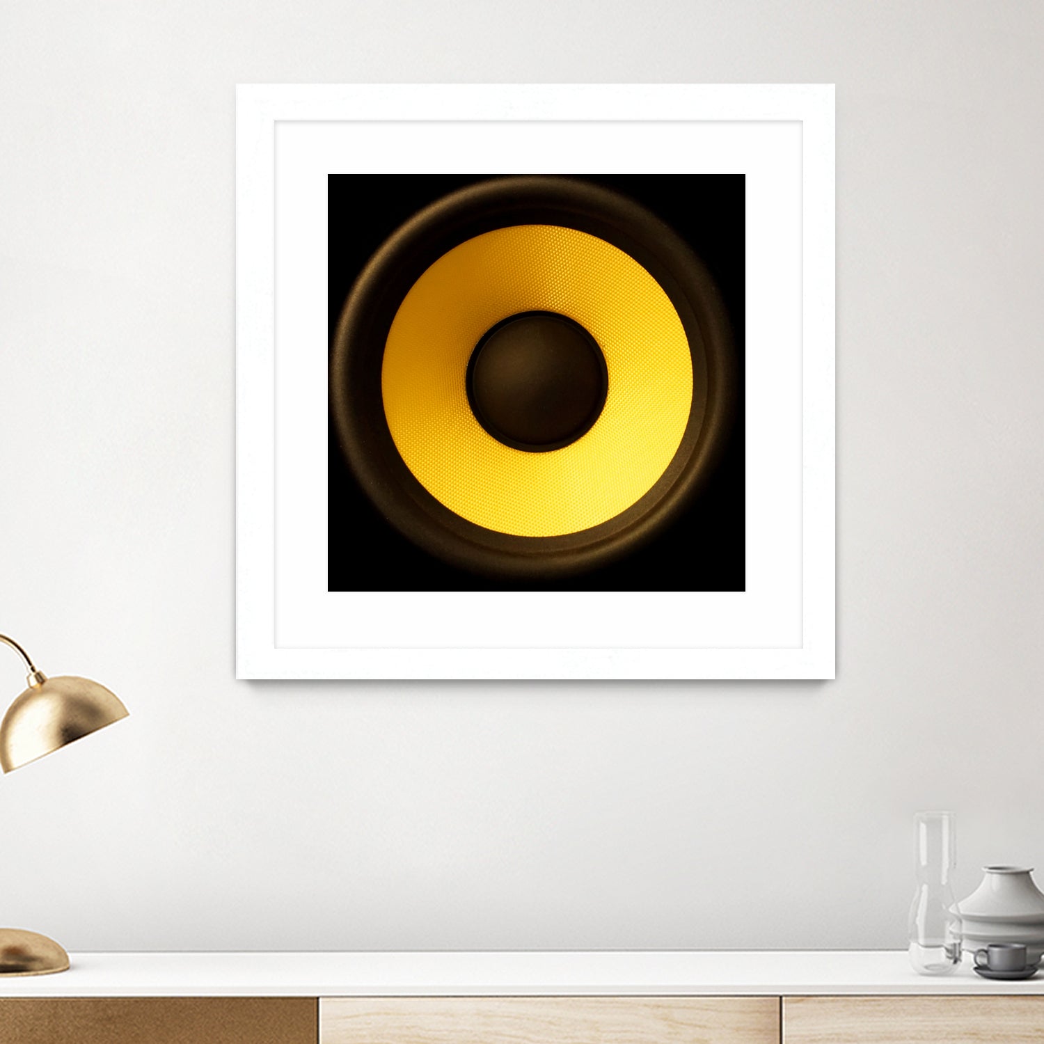 BASS by FREDERIC SMEETS on GIANT ART - yellow photo manipulation