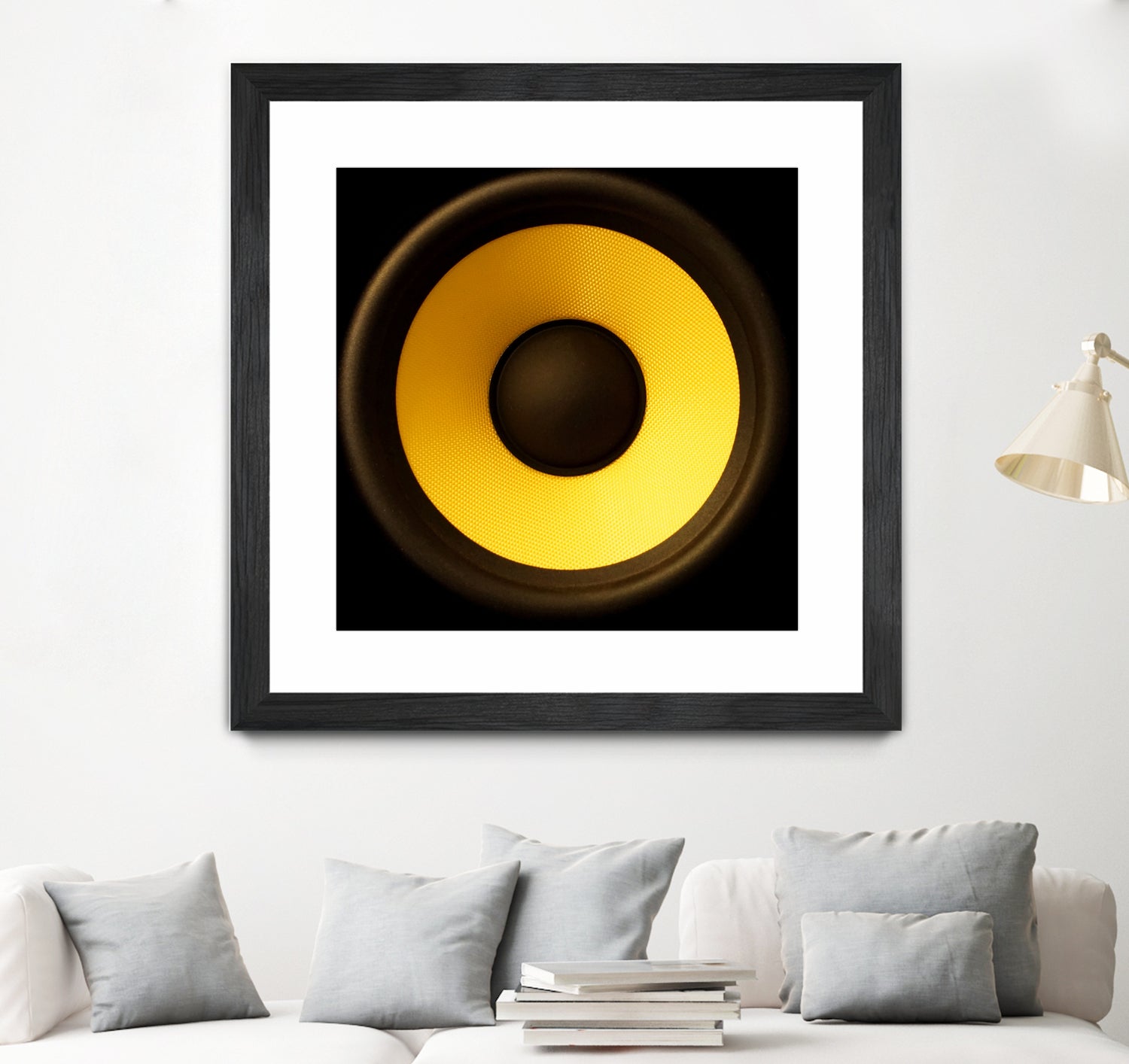 BASS by FREDERIC SMEETS on GIANT ART - yellow photo manipulation