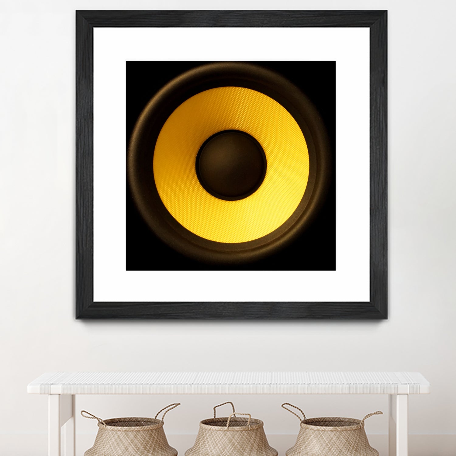 BASS by FREDERIC SMEETS on GIANT ART - yellow photo manipulation