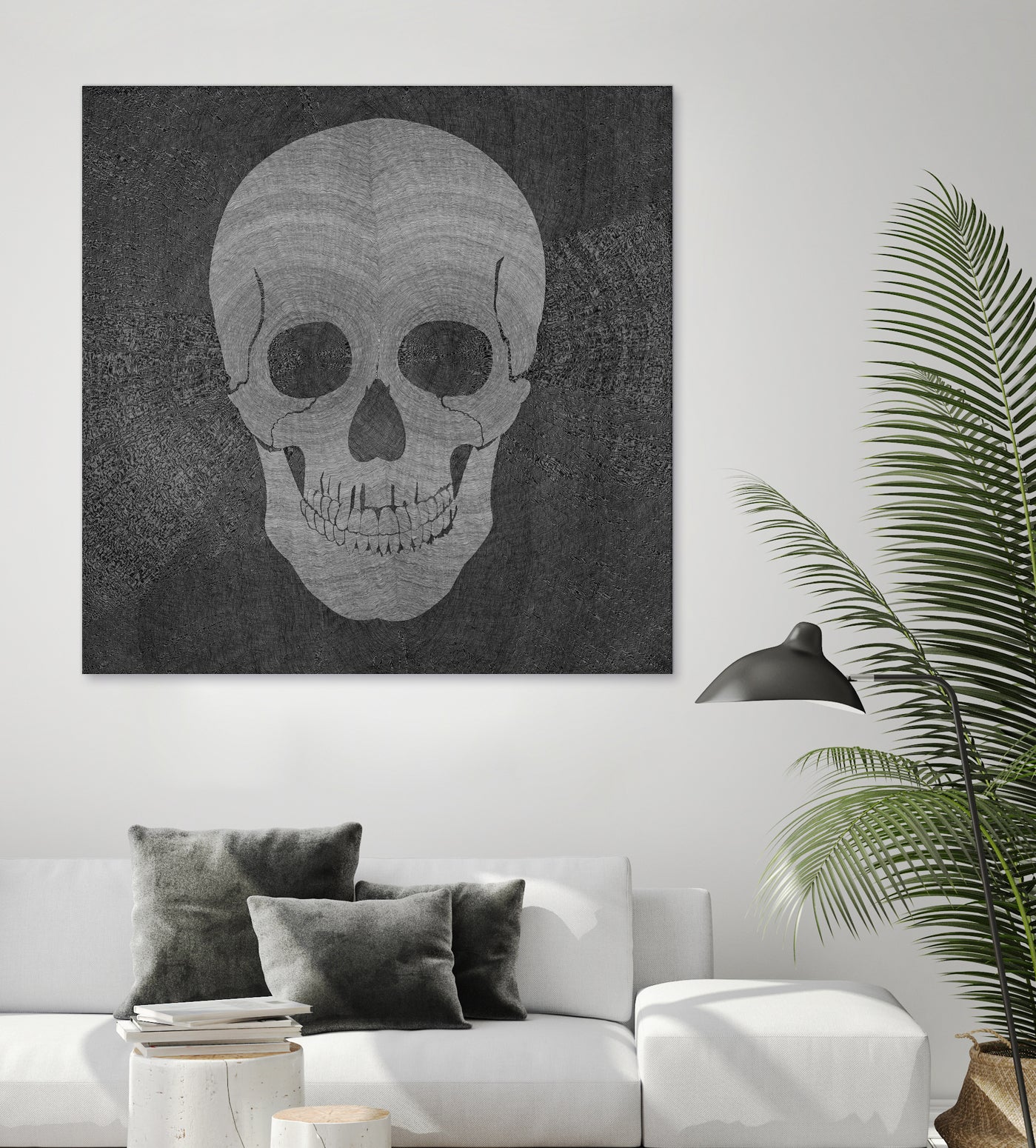 Memento Mori I (153 hours 35 minutes) by Victor Fitzsimons on GIANT ART - black digital drawing