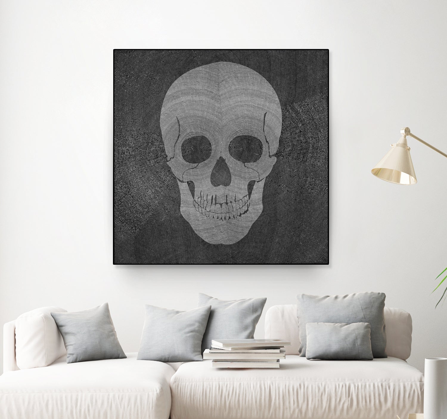 Memento Mori I (153 hours 35 minutes) by Victor Fitzsimons on GIANT ART - black digital drawing