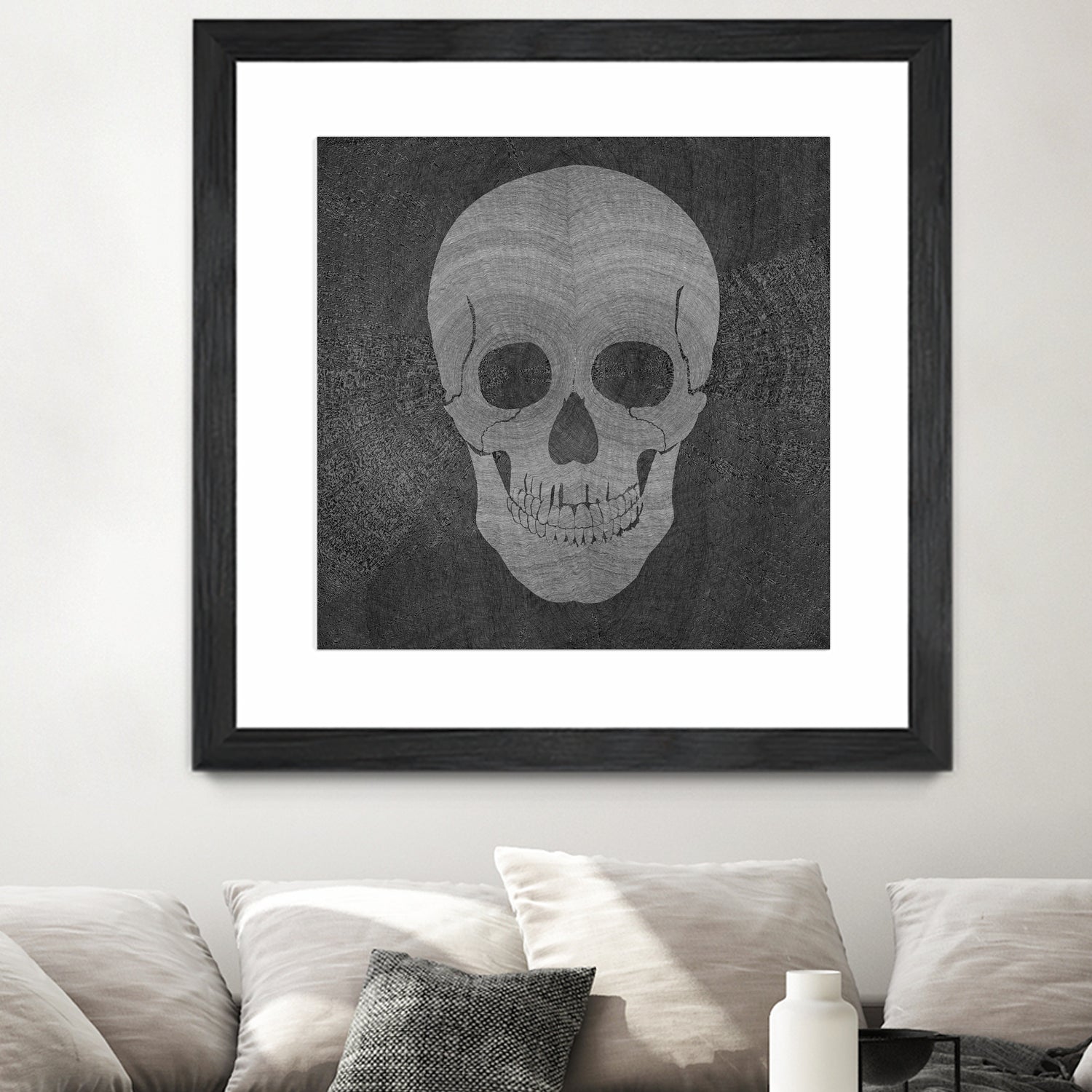 Memento Mori I (153 hours 35 minutes) by Victor Fitzsimons on GIANT ART - black digital drawing