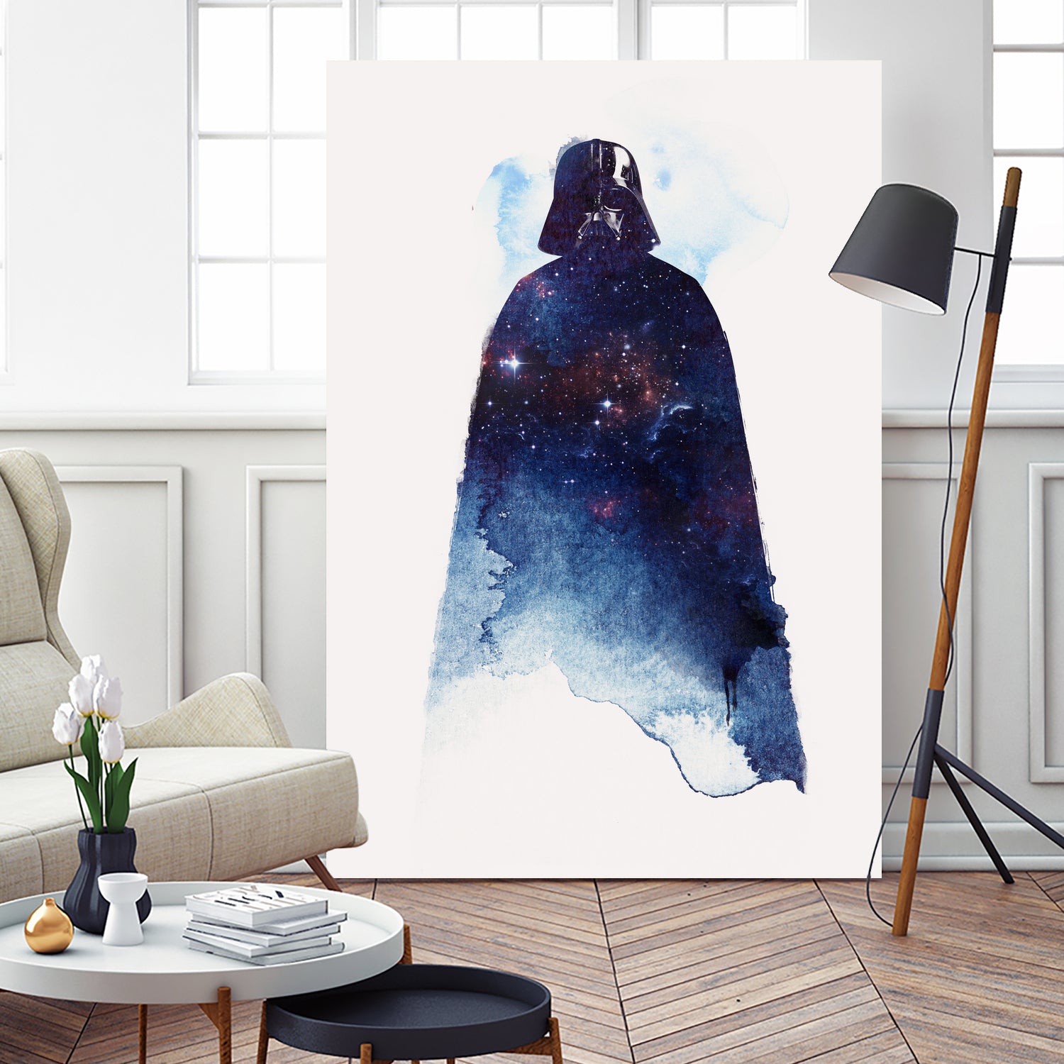 Lord of the Universe by Robert Farkas on GIANT ART - blue digital painting