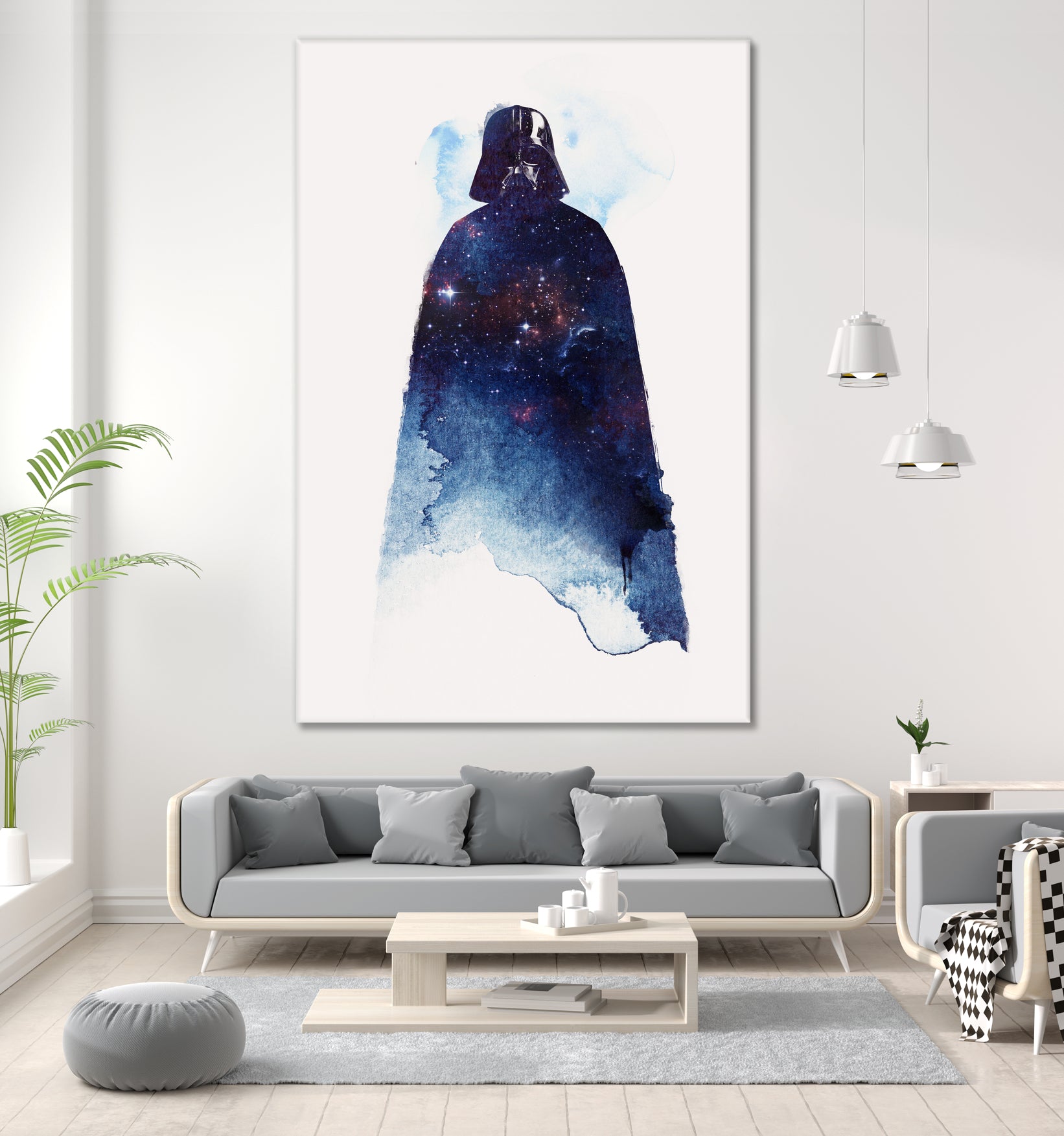 Lord of the Universe by Robert Farkas on GIANT ART - blue digital painting