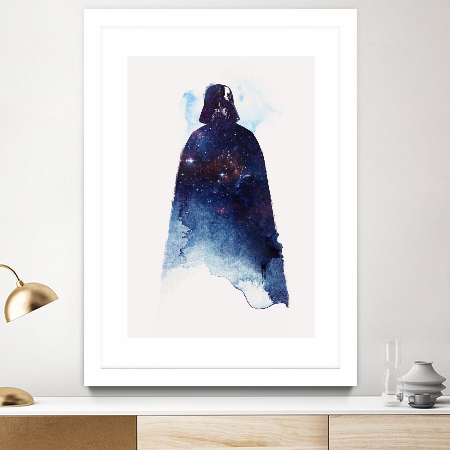 Lord of the Universe by Robert Farkas on GIANT ART - blue digital painting