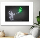 Dollar Balloon by Octavian Mihai Mielu on GIANT ART - green 3d art