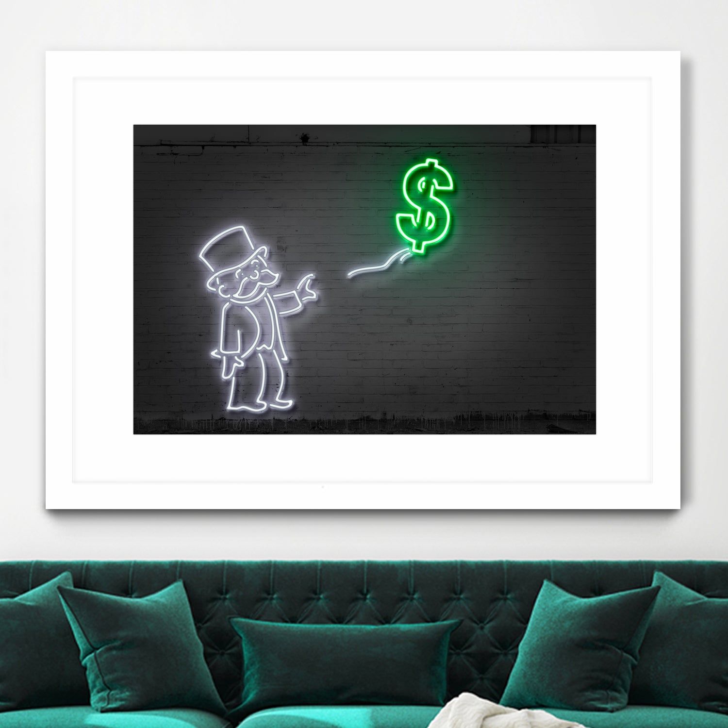 Dollar Balloon by Octavian Mihai Mielu on GIANT ART - green 3d art