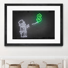 Dollar Balloon by Octavian Mihai Mielu on GIANT ART - green 3d art