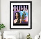 Olivia Rodrigo 90s Vintage by Nguyet Nguyen Thi Bich on GIANT ART - black digital painting