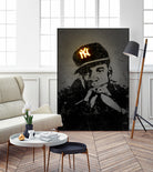 Jay Z by Octavian Mihai Mielu on GIANT ART - gray digital painting