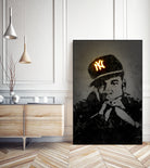 Jay Z by Octavian Mihai Mielu on GIANT ART - gray digital painting