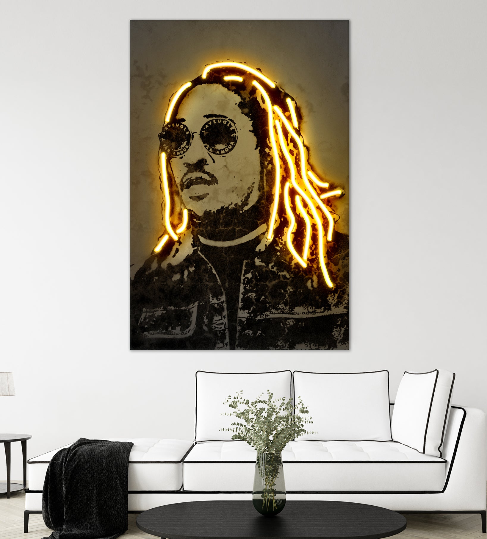 Future by Octavian Mihai Mielu on GIANT ART - yellow digital drawing