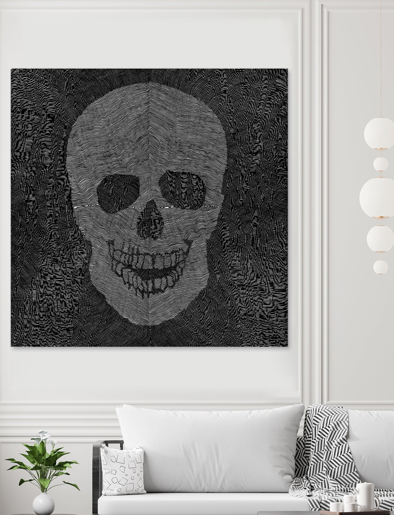 Memento Mori IV (17 hours) by Victor Fitzsimons on GIANT ART - black digital drawing