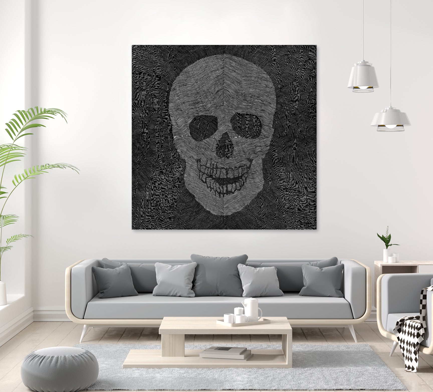 Memento Mori IV (17 hours) by Victor Fitzsimons on GIANT ART - black digital drawing