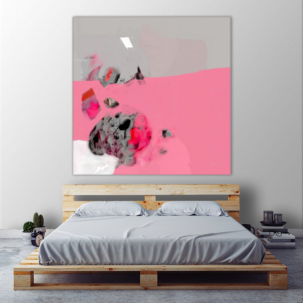 Volonté, by Octal Pixel on GIANT ART - pink digital painting