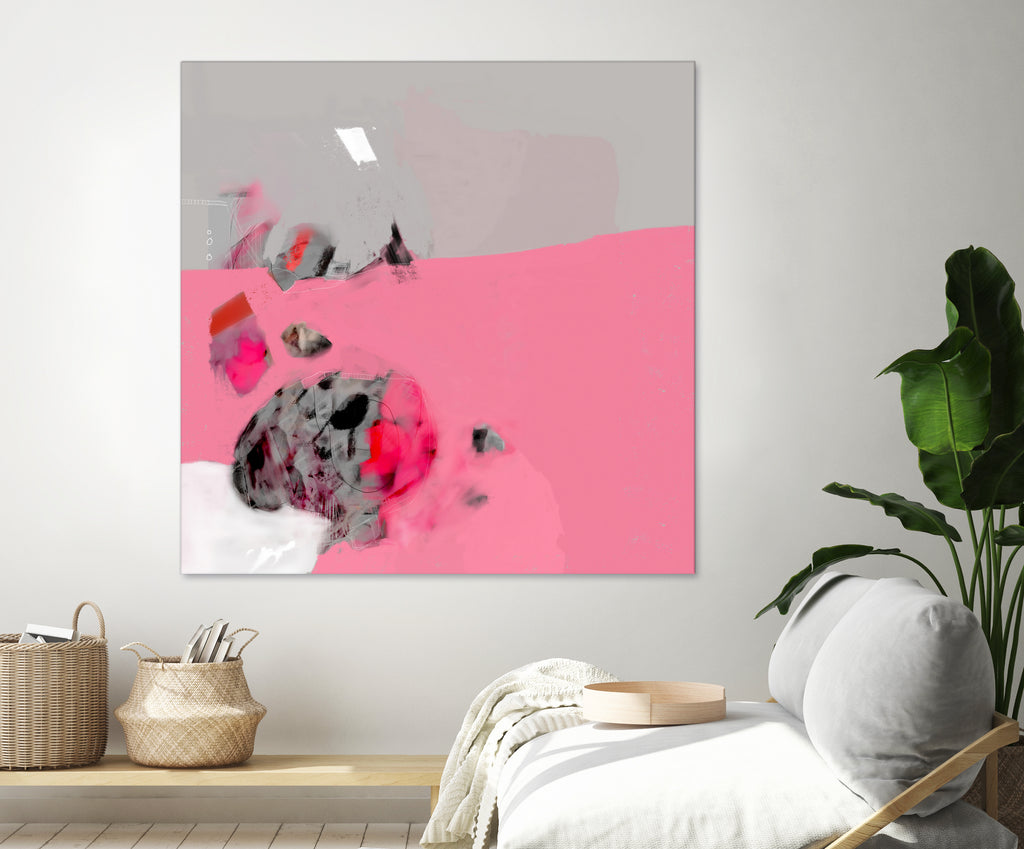 Volonté, by Octal Pixel on GIANT ART - pink digital painting