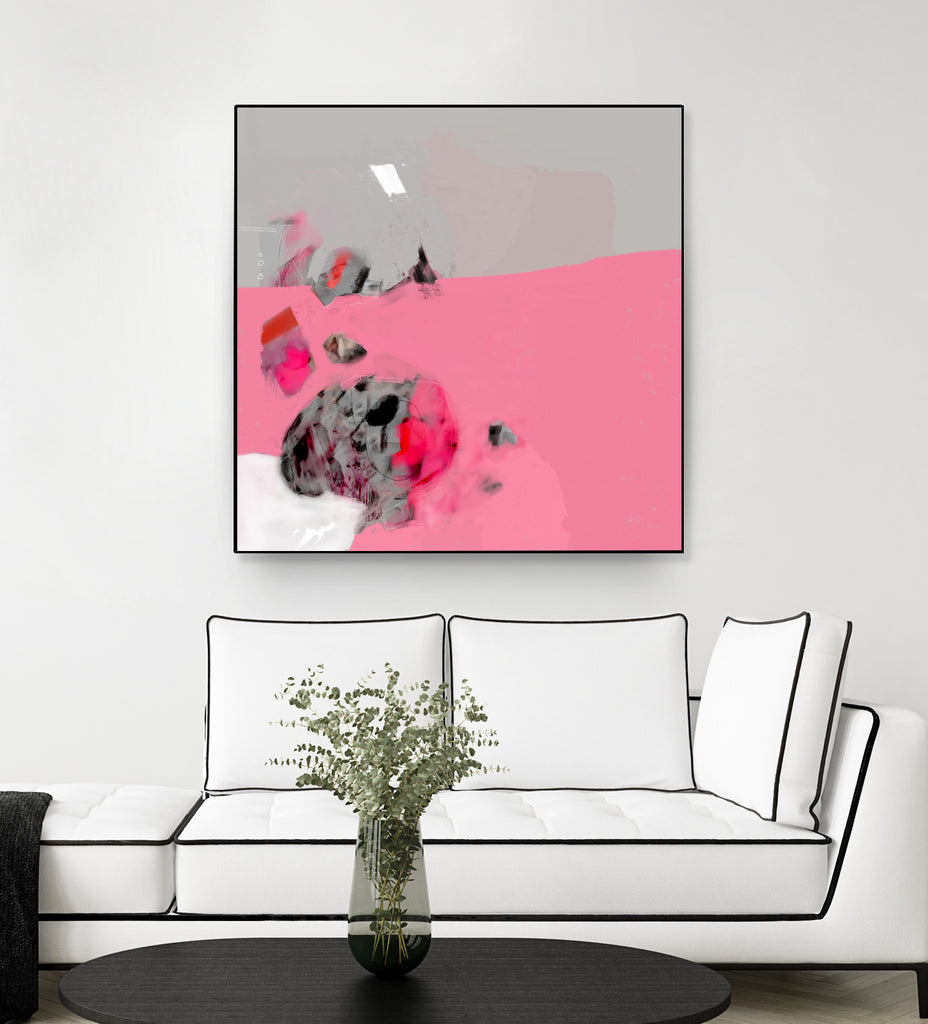 Volonté, by Octal Pixel on GIANT ART - pink digital painting