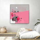 Volonté, by Octal Pixel on GIANT ART - pink digital painting